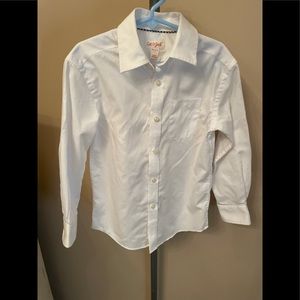 2/$15 Cat and Jack long sleeve white button down size 4/5